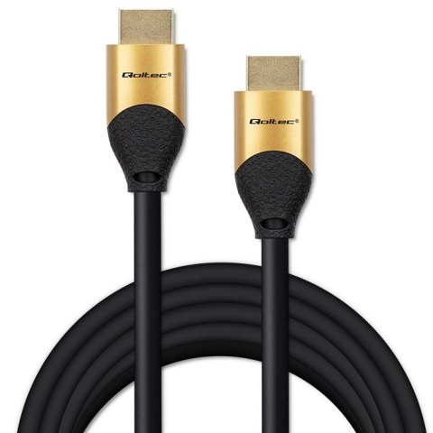 Kabel HDMI M/M, v2.1 Ultra high speed 8K Qoltec (5m) Kabel HDMI M/M, v2.1 Ultra high speed 8K Qoltec (5m)