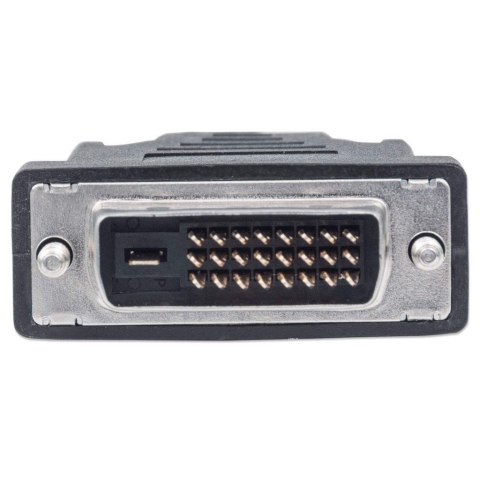 Kabel HDMI na DVI-D 24+1 Dual Link M/M 1.8m Czarny Kabel HDMI na DVI-D 24+1 Dual Link M/M 1.8m Czarny
