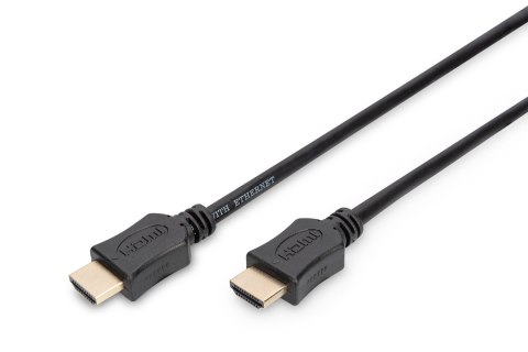 Kabel połączeniowy HDMI 2.0 Premium High Speed Ethernet 4K60Hz UHD HDMI A/HDMI A M/M czarny 3m Kabel połączeniowy HDMI 2.0 Premium High Speed Ethernet 4K60Hz UHD HDMI A/HDMI A M/M czarny 3m