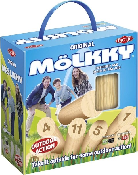 Molkky GO! gra plenerowa 54903 TACTIC Molkky GO! gra plenerowa 54903 TACTIC