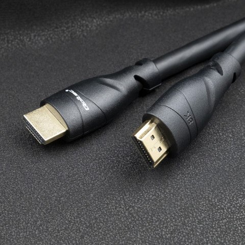 Qoltec Kabel HDMI v2.1 Ultra high speed 8K | 60Hz | 26AWG | GOLD | 5m Qoltec Kabel HDMI v2.1 Ultra high speed 8K | 60Hz | 26AWG | GOLD | 5m