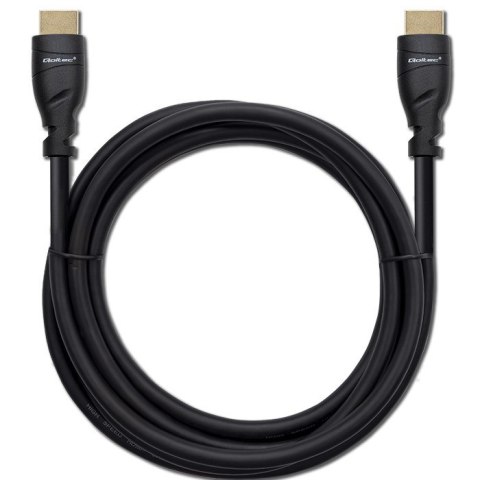 Qoltec Kabel HDMI v2.1 Ultra high speed 8K | 60Hz | 26AWG | GOLD | 5m Qoltec Kabel HDMI v2.1 Ultra high speed 8K | 60Hz | 26AWG | GOLD | 5m