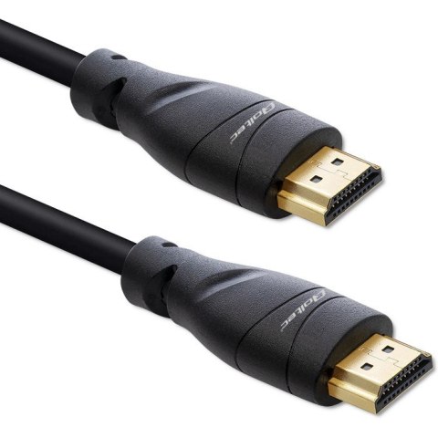 Qoltec Kabel HDMI v2.1 Ultra high speed 8K | 60Hz | 26AWG | GOLD | 5m Qoltec Kabel HDMI v2.1 Ultra high speed 8K | 60Hz | 26AWG | GOLD | 5m