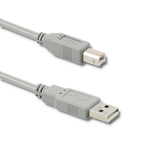 Qoltec Kabel USB 2.0 A męski | B męski | 1m Qoltec Kabel USB 2.0 A męski | B męski | 1m