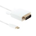 Qoltec Kabel USB 3.1 typ C męski/ DVI męski | 4K | Alternate mode | 1m