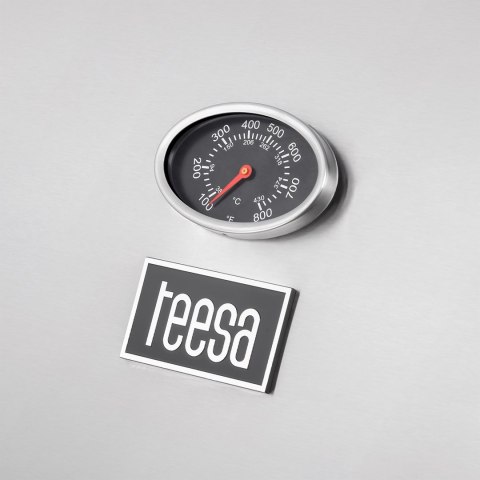 Teesa BBQ 3001 Master Grill gazowy - 3 palniki- miejsce na butlę Teesa BBQ 3001 Master Grill gazowy - 3 palniki- miejsce na butlę