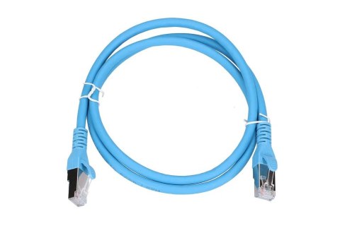 Extralink Kat.6A S/FTP 1m | Patchcord LAN | Miedź Kabel sieciowy skrętka 10Gbit/s Extralink Kat.6A S/FTP 1m | Patchcord LAN | Miedź Kabel sieciowy skrętka 10Gbit/s