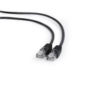 KABEL PATCH CAT5E UTP 1M BLACK PP12-1M/BK GEMBIRD