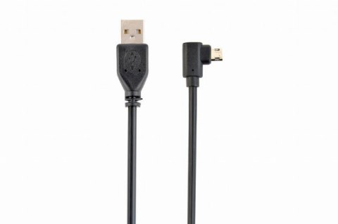 Kabel USB 2.0 na micro-USB dwustronny kątowy 1.8m Gembird Kabel USB 2.0 na micro-USB dwustronny kątowy 1.8m Gembird