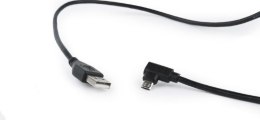 Kabel USB 2.0 na micro-USB dwustronny kątowy 1.8m Gembird