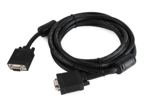 Kabel przedłużacz VGA F/M Gembird CC-PPVGAX-10-B (3 m) Kabel przedłużacz VGA F/M Gembird CC-PPVGAX-10-B (3 m)