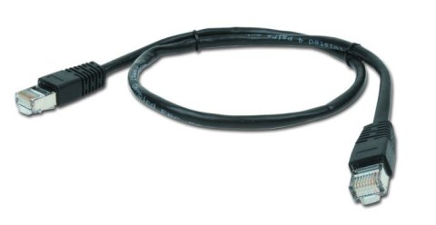 Kabel sieciowy FTP Gembird PP22-0.5M/BK kat. 5e, Patch cord RJ-45 (0,5 m) Kabel sieciowy FTP Gembird PP22-0.5M/BK kat. 5e, Patch cord RJ-45 (0,5 m)