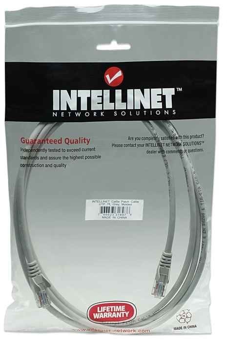 Kabel sieciowy UTP Intellinet 318976 kat.5e miedź (2m) Kabel sieciowy UTP Intellinet 318976 kat.5e miedź (2m)