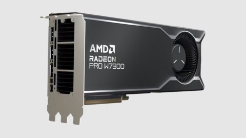 Karta graficzna AMD Radeon Pro W7900 48GB GDDR6 with ECC, 3x DisplayPort 2.1 , 1x Mini-DisplayPort 2.1, 295W, PCI Gen4 x16 Karta graficzna AMD Radeon Pro W7900 48GB GDDR6 with ECC, 3x DisplayPort 2.1 , 1x Mini-DisplayPort 2.1, 295W, PCI Gen4 x16