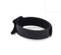Opaski zaciskowe na rzep Gembird 210 mm x 12 mm czarne (100 szt.)