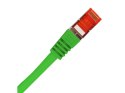 Patch-cord F/UTP kat.6 PVC 1.0m zielony ALANTEC