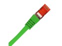 Patch-cord F/UTP kat.6 PVC 1.0m zielony ALANTEC