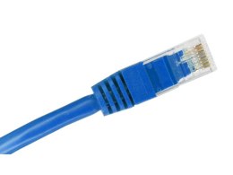 Patch-cord U/UTP kat.6A LSOH 0.25m niebieski ALANTEC