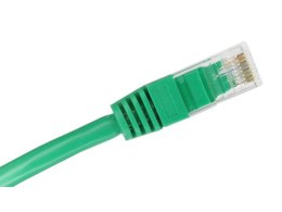 Patch-cord U/UTP kat.6A LSOH 1.0m zielony ALANTEC