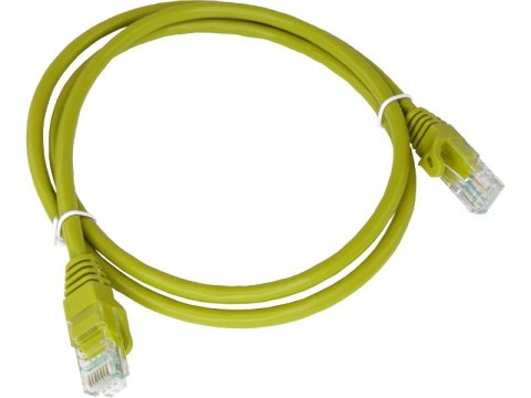 Patch-cord U/UTP kat.6A LSOH 5.0m żółty ALANTEC Patch-cord U/UTP kat.6A LSOH 5.0m żółty ALANTEC