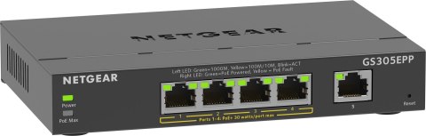 5-PORT 1G POE+ SWITCH 120WATT/SMART MGD PLUS 5-PORT 1G POE+ SWITCH 120WATT/SMART MGD PLUS