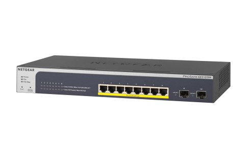 8-PORT POE+ GB WEBMGD SWITCH/2 SFP PORTS 8-PORT POE+ GB WEBMGD SWITCH/2 SFP PORTS