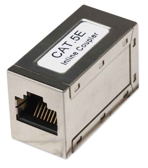 Adapter Łącznik Sieciowy LAN RJ45 Cat5e Ekranowany FTP Adapter Łącznik Sieciowy LAN RJ45 Cat5e Ekranowany FTP
