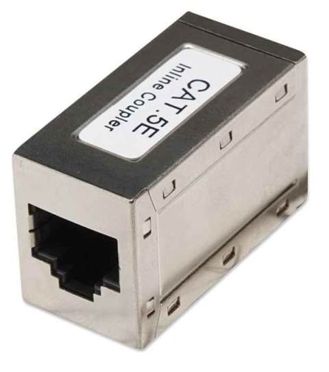 Adapter Łącznik Sieciowy LAN RJ45 Cat5e Ekranowany FTP Adapter Łącznik Sieciowy LAN RJ45 Cat5e Ekranowany FTP