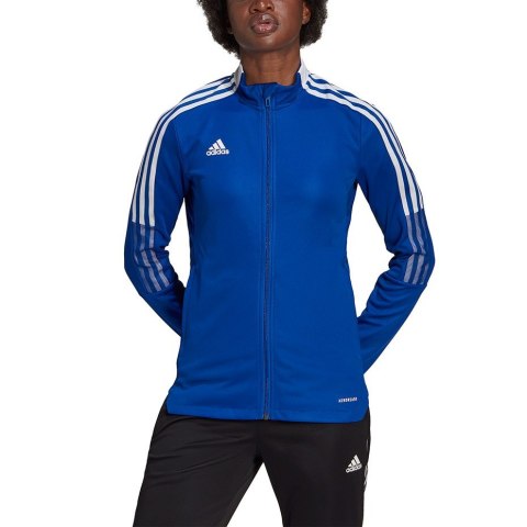 Bluza damska adidas Tiro 21 Track niebieska GM7304 Bluza damska adidas Tiro 21 Track niebieska GM7304