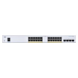 CBS250 Smart 24-port GE, Partial PoE, 4x1G SFP