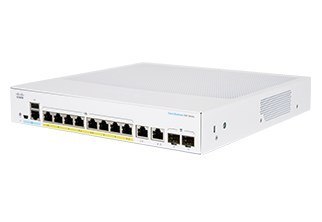 CBS350 Managed 8-port GE, Full PoE, 2x1G Combo