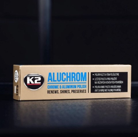 K2 PASTA DO POLEROWANIA ALUCHROM 120G K2 PASTA DO POLEROWANIA ALUCHROM 120G