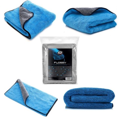 K2 RĘCZNIK Z MIKROFIBRY FLOSSY PRO 60x90 800 GSM K2 RĘCZNIK Z MIKROFIBRY FLOSSY PRO 60x90 800 GSM