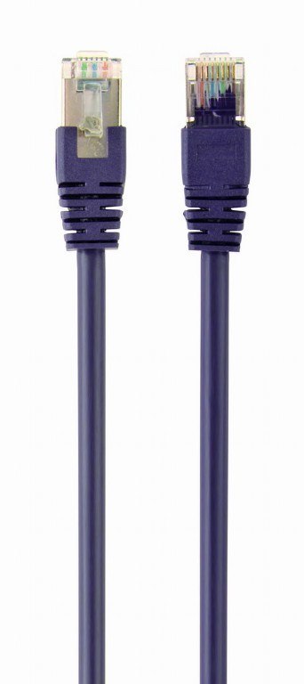 Kabel kat.6A SFTP LSZH Patch cord 3m (fioletowy) Gembird Kabel kat.6A SFTP LSZH Patch cord 3m (fioletowy) Gembird