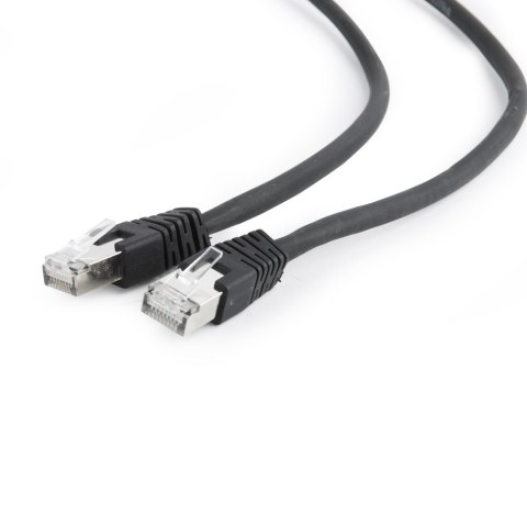 Kabel kat.6A SFTP LSZH Patch cord 5m (czarny) Gembird Kabel kat.6A SFTP LSZH Patch cord 5m (czarny) Gembird
