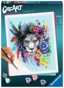 Malowanka CreArt: Lew boho 201303 RAVENSBURGER malowanie po numerach