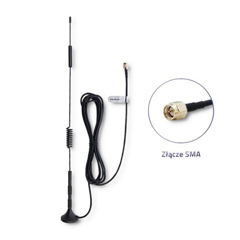 Qoltec Antena 4G LTE dookólna DUAL | 7dBi | Wewnętrzno-zewnętrzna Qoltec Antena 4G LTE dookólna DUAL | 7dBi | Wewnętrzno-zewnętrzna