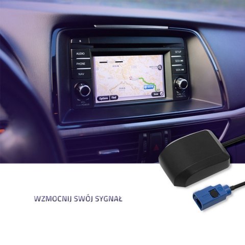 Qoltec Antena GPS | 28dBi | Zewnętrzna Qoltec Antena GPS | 28dBi | Zewnętrzna