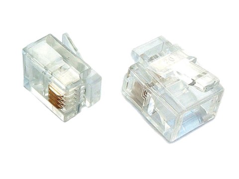 RJ11 wtyk telefoniczny 6P4C ALANTEC RJ11 wtyk telefoniczny 6P4C ALANTEC