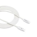 THUNDERBOLT 3 CABLE 2M/USB-C M/M WHITE