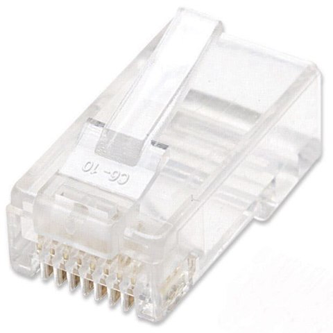 Wtyk RJ45 UTP kat.6 8P8C 2-ząbkowy (100 szt.) Intellinet Wtyk RJ45 UTP kat.6 8P8C 2-ząbkowy (100 szt.) Intellinet