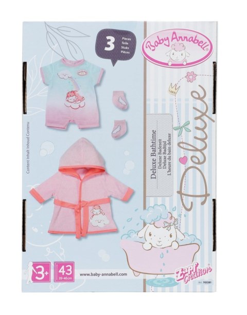 Baby Annabell® Ubranko kąpielowe deluxe 703281 ZAPF Baby Annabell® Ubranko kąpielowe deluxe 703281 ZAPF