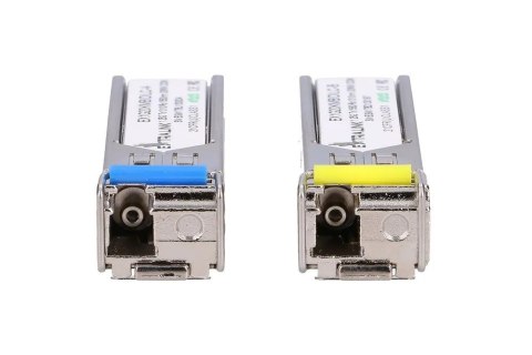 Extralink SFP 1.25G | Moduł SFP WDM | 1,25Gbps, 1310/1550nm, single mode, 20km, LC, DOM, para Extralink SFP 1.25G | Moduł SFP WDM | 1,25Gbps, 1310/1550nm, single mode, 20km, LC, DOM, para