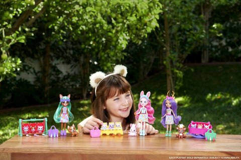 Enchantimals Baby Best Friends Zestaw z niespodziankami Bree Bunny i Twist HLK85 HLK83 MATTEL Enchantimals Baby Best Friends Zestaw z niespodziankami Bree Bunny i Twist HLK85 HLK83 MATTEL