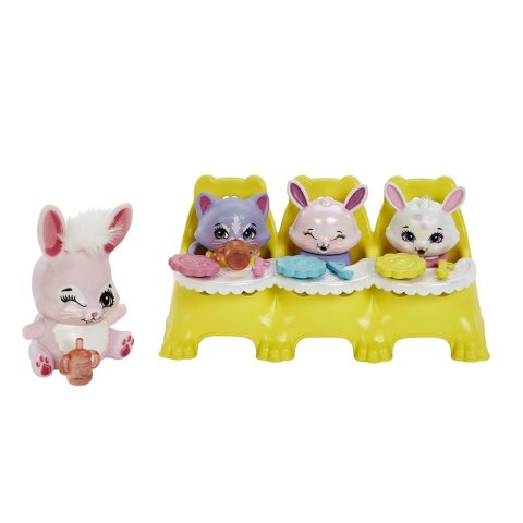 Enchantimals Baby Best Friends Zestaw z niespodziankami Bree Bunny i Twist HLK85 HLK83 MATTEL Enchantimals Baby Best Friends Zestaw z niespodziankami Bree Bunny i Twist HLK85 HLK83 MATTEL