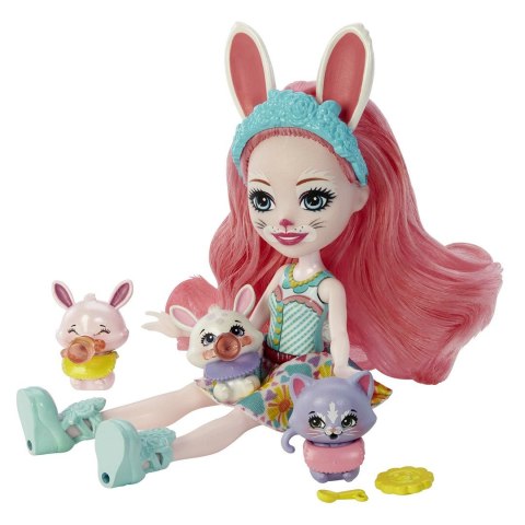 Enchantimals Baby Best Friends Zestaw z niespodziankami Bree Bunny i Twist HLK85 HLK83 MATTEL Enchantimals Baby Best Friends Zestaw z niespodziankami Bree Bunny i Twist HLK85 HLK83 MATTEL