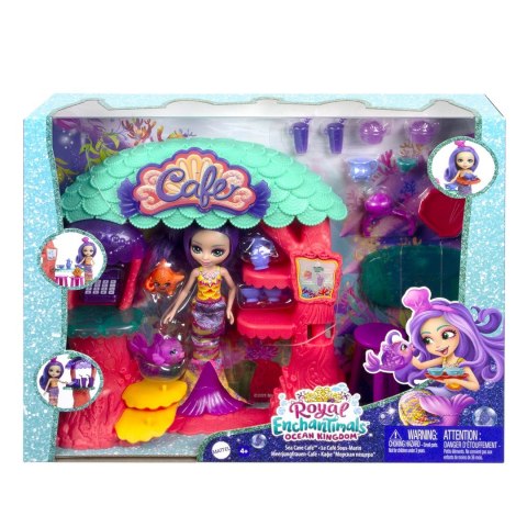 Enchantimals Podwodna Kawiarnia HCF86 p3 MATTEL Enchantimals Podwodna Kawiarnia HCF86 p3 MATTEL