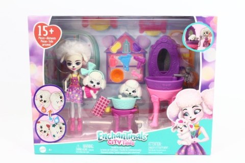 Enchantimals Salon piękności pudelków HHC20 p3 MATTEL Enchantimals Salon piękności pudelków HHC20 p3 MATTEL