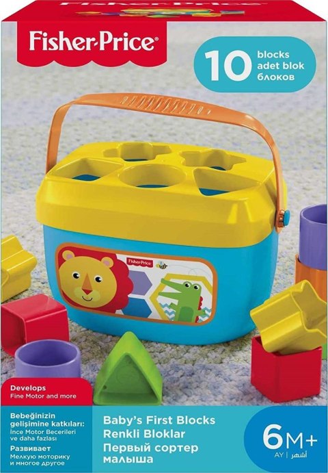 Fisher-Price Pierwsze klocki malucha FFC84 p2 MATTEL Fisher-Price Pierwsze klocki malucha FFC84 p2 MATTEL