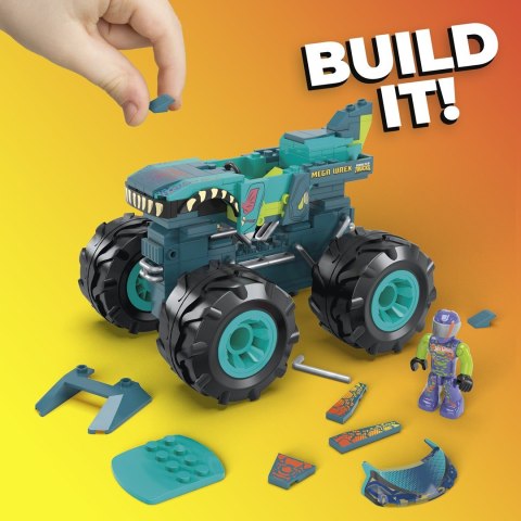 Hot Wheels MEGA Monster Trucks Wrex klocki HDJ95 MATTEL Hot Wheels MEGA Monster Trucks Wrex klocki HDJ95 MATTEL